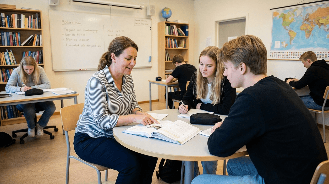 Vad gör en Modersmålslärare?