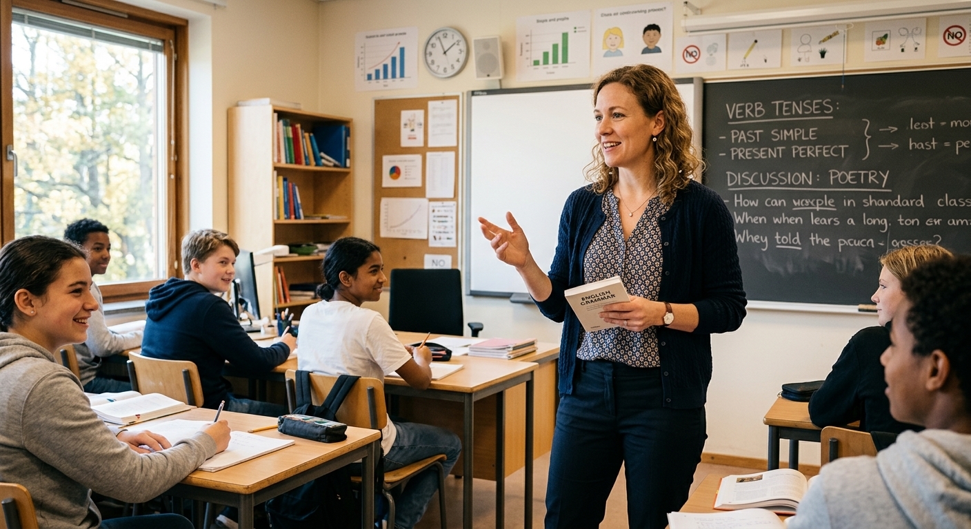 Hur mycket tjänar en Engelskalärare 2025?