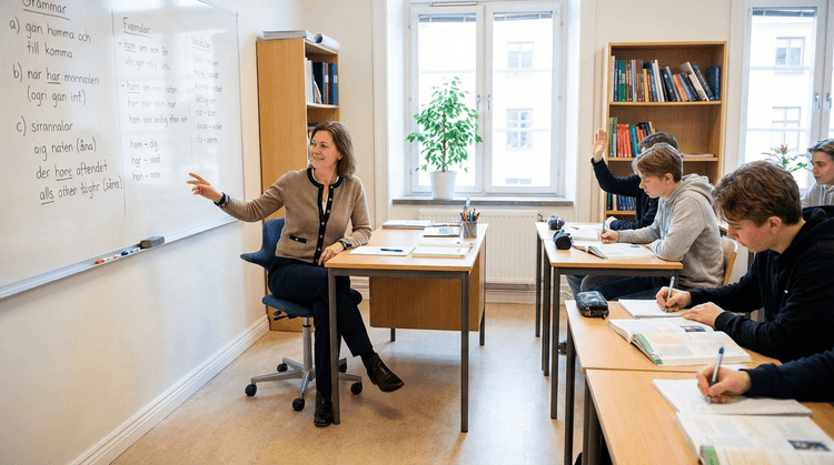 Hur mycket tjänar en Språklärare 2025?