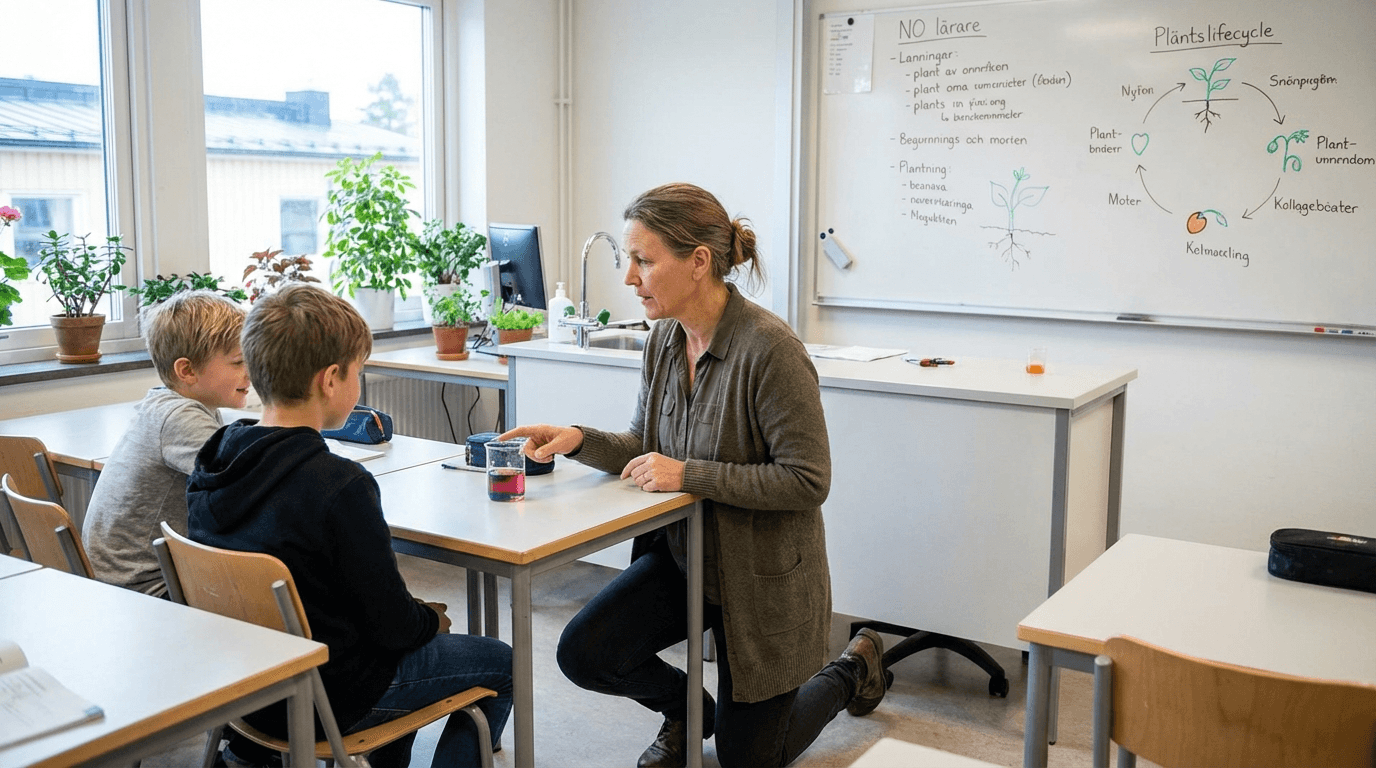 Vad gör en NO lärare?