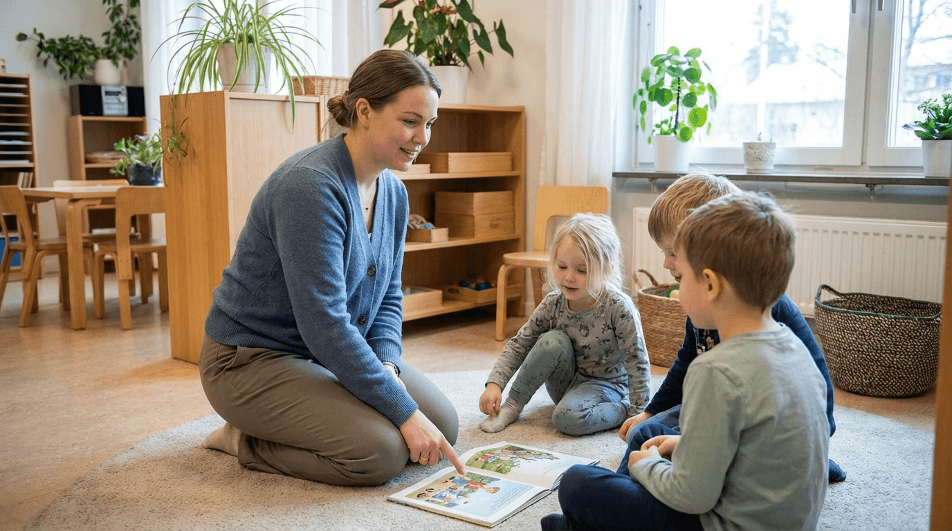 Vad gör en Lärare i förskoleklass?
