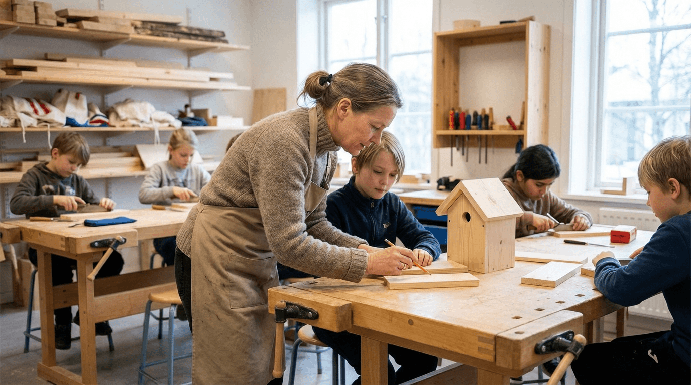 Vad gör en Slöjdlärare?