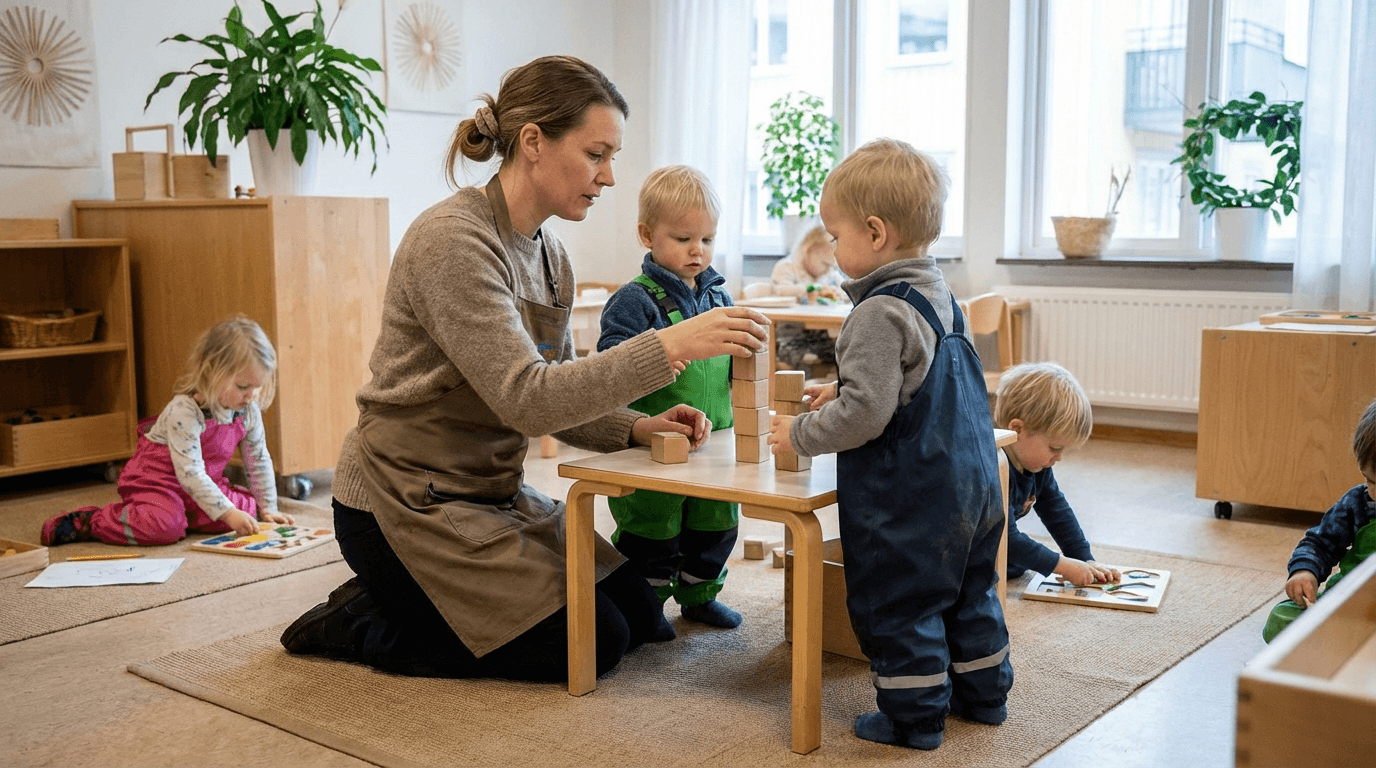 Vad gör en Barnskötare?