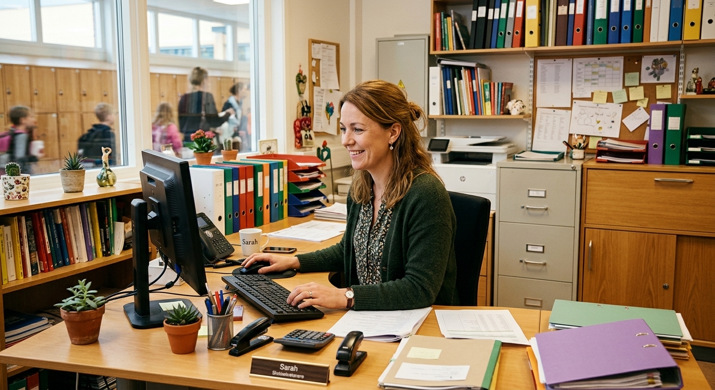 Vad gör en Skolsekreterare?