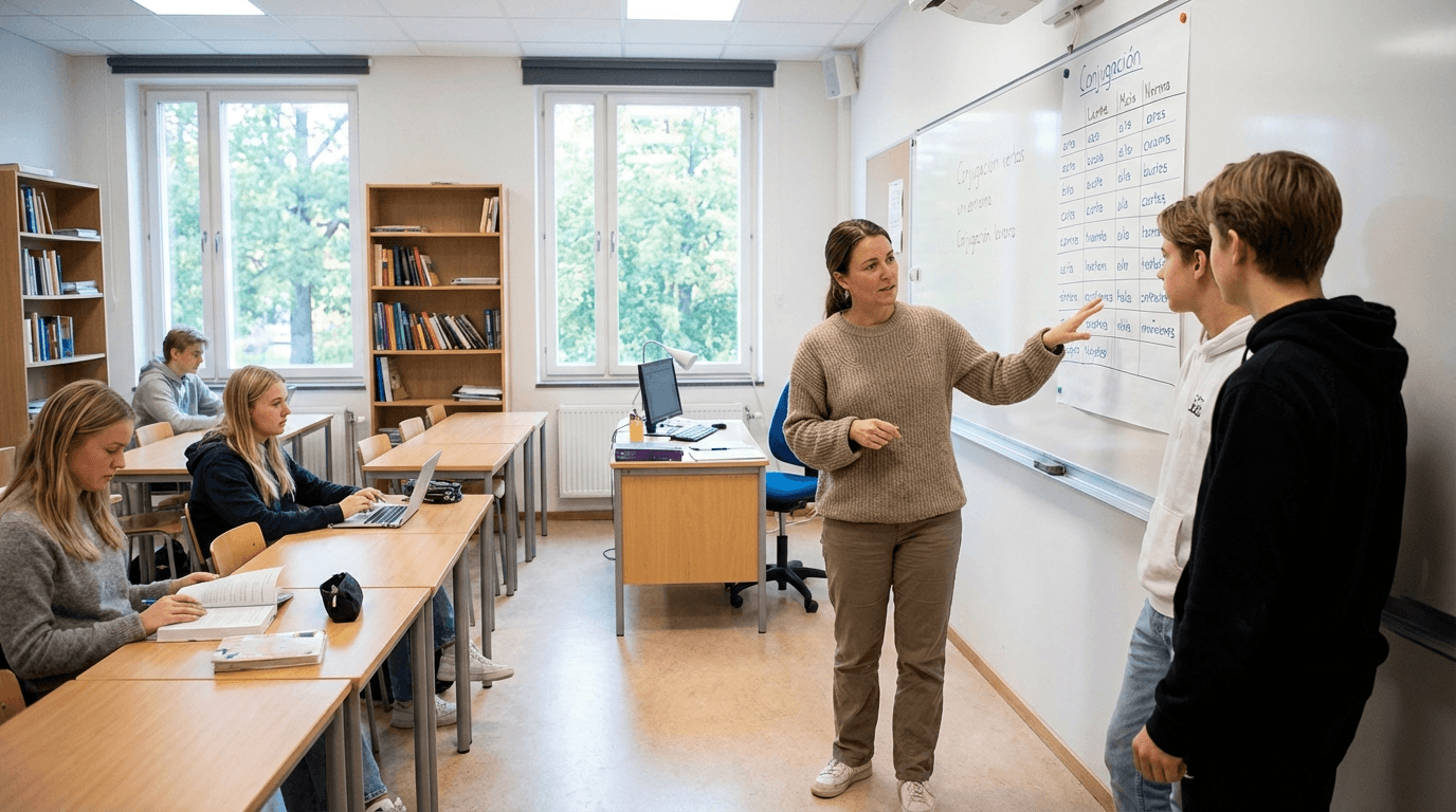 Hur mycket tjänar en Spansklärare 2025?