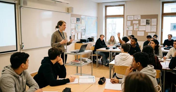 Skriva personligt brev: Gymnasielärare