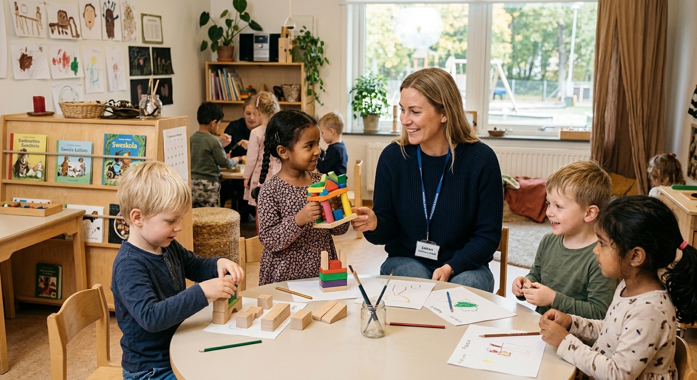 Förskolelärare – Framtidsutsikter & arbetsmarknad