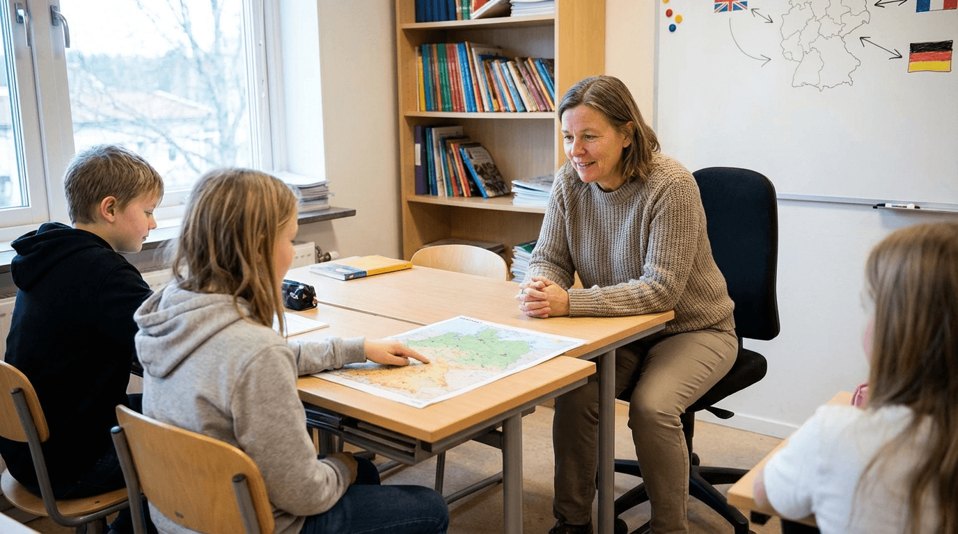 Hur mycket tjänar en Tysklärare 2025?